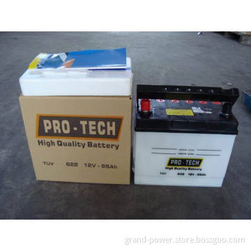 622 Dry Charged Car Battery
